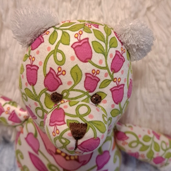 Vera Bradley Lilli Bell teddy bear plush 10" - Picture 3 of 5